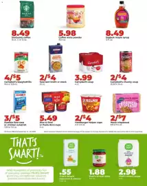 Hy-Vee weekly ad week 38 Page 22: Hamburger Helper cups €4,00, Rice-A-Roni or Pasta Roni cups €5,49