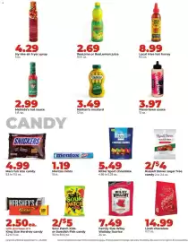 Hy-Vee weekly ad week 38 Page 24: Reese's king size candy €2,50, Family Size Wiley Wallaby licorice €7,49