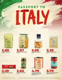 Hy-Vee weekly ad week 38 Page 25: Gustare Vita whole peeled San Marzano tomatoes €4,79, Gustare Vita tortellini €2,97