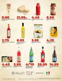 Hy-Vee weekly ad week 38 Page 26: Gustare Vita pasta sauce €4,49, La Marca prosecco €14,99