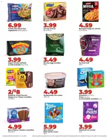 Hy-Vee weekly ad week 38 Page 32: Outshine €3,99, Popsicle, Good Humor, Magnum or Yasso novelties €8,00