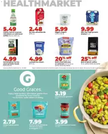 Hy-Vee weekly ad week 38 Page 33: Bob's Red Mill oats or oatmeal, Califia Farms creamer, refreshers or cold brew coffee €5,49