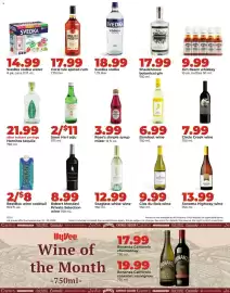 Hy-Vee weekly ad week 38 Page 44: Seaglass white wine €12,99, Sonoma Highway wine €13,99