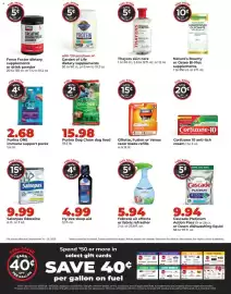 Hy-Vee weekly ad week 38 Page 9: Purina Dog Chow dog food €15,98, Purina one immune support purée €2,68