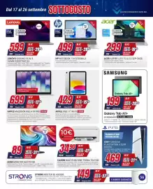 Volantino Trony Pagina 3: Lenovo Ideapad Slim 5 €599,00, Apple MacBook Neo A18 Pro 256GB €699,00
