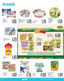 Volantino Supermercati Piccolo Pagina 10: Osella Robiolina Linea €0,99, Philadelphia Snack €2,19