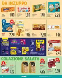Volantino Supermercati Piccolo Pagina 16: Mulino Bianco Nastrine €1,99, Piccolo cornetti classici €2,20