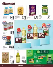 Volantino Supermercati Piccolo Pagina 18: Il Casolare olio grezzo €7,99, La Rosina passata di pomodoro €0,48