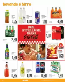 Volantino Supermercati Piccolo Pagina 20: Pepsi Classica/Zero €0,50, Schweppes bibite gassate limone €1,09