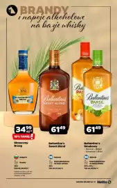 Netto gazetka | Alkohole Strona 5: Napój alkoholowy na bazie whisky Ballantine's Smakowy Brasil €61,49
