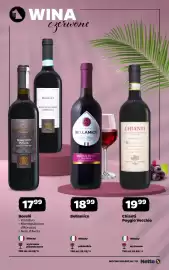 Netto gazetka | Alkohole Strona 15: Wino czerwone Borelli Nero d'Avola €17,99, Wino czerwone Bellamico €18,99