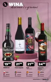 Netto gazetka | Alkohole Strona 17: Wino czerwone Torre Oria Crianza Rioja €24,99, Wino czerwone Seda Monastrell €21,99
