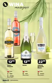 Netto gazetka | Alkohole Strona 2: Wino musujące Dorato €12,99, Wino musujące Cin & Cin Spumante Bianco €22,99
