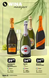 Netto gazetka | Alkohole Strona 4: Wino musujące Casa Pecunia Prosecco Spumante D.O.C €29,99