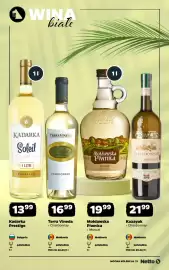 Netto gazetka | Alkohole Strona 5: Wino białe Kadarka Prestige €13,99, Wino białe Terra Vineda Chardonnay €16,99