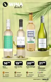 Netto gazetka | Alkohole Strona 7: Wino białe półwytrawne Ponte Portugal Tejo €20,99