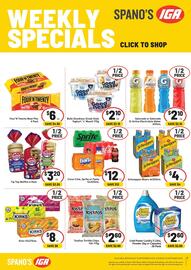 IGA catalogue week 38 Page 2: Tip Top Muffins 6 Pack €3,20, Tostitos Tortilla Chips €2,60