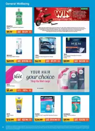Chempro catalogue Page 12: Welcare Aqua Pulse Water Flosser €69,99, Libra Ultra Thin Pads Regular With Wings €6,19