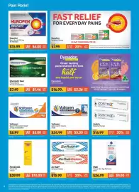 Chempro catalogue Page 4: Voltaren Rapid 12.5mg Pain Relief €8,99, Zostrix Selected Range €16,99