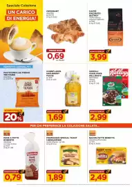 Volantino Alì Supermercati Pagina 2: Pane a fette Roberto integrale €0,79, Formaggio special toast Leerdammer €1,89