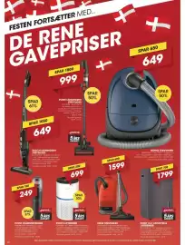 Punkt1 tilbudsavis Side 12: Point 2-i-1 affugter & luftrenser €1.799,00, Point håndstøvsuger €249,00
