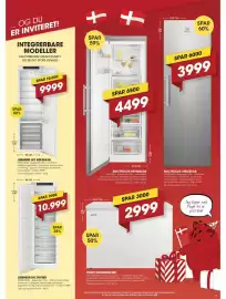 Punkt1 tilbudsavis Side 7: Liebherr int. fryser €10.999,00, Electrolux fryseskab €4.499,00