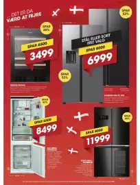 Punkt1 tilbudsavis Side 9: Point køle-/fryseskab €11.999,00, Samsung side by side €6.999,00