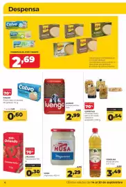 Folleto Alimerka semana 38 Página 12: Calvo - conservas de atun y bonito €2,69, Garofalo €1,79