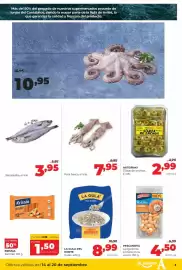 Folleto Alimerka semana 38 Página 3: La gula del norte - gulas €8,99, Pulpo €10,95