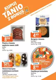 E.Leclerc gazetka tydzień 38 Strona 2: Fasolka po bretońsku Matthias €8,99, Owoce/warzywa nadziewane serkiem Bongusta
