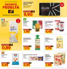 Volantino Alì Supermercati Pagina 12: Infuso bio Cupper €1,99, Latte U.H.T. Vale parzialmente scremato microfiltrato €0,89