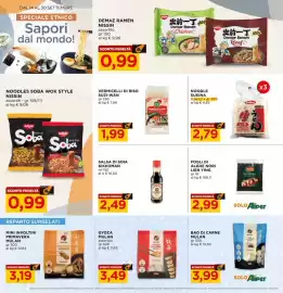 Volantino Alì Supermercati Pagina 16: Noodle Sukina €2,79, Fogli di alghe nori Lien Ying €2,99