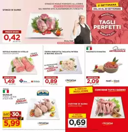 Volantino Alì Supermercati Pagina 5: Quaglie Quaia Veneta €5,99, Trippa precotta tagliata/intera di bovino adulto €0,89