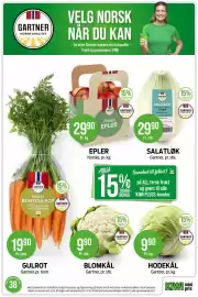 Kiwi kundeavis uke 38 Side 10: Gartner Hodekål €9,90, Gartner salatløk €29,90