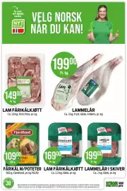 Kiwi kundeavis uke 38 Side 2: Gilde Fårikålkkjøtt €169,00, Gilde Lammelår i skiver €199,00