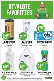 Kiwi kundeavis uke 38 Side 22: Zalo oppvask €34,40, Dogman papperspåsar €24,90