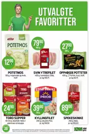 Kiwi kundeavis uke 38 Side 9: Gilde Spekeskinke €89,00, Toro supper €24,90