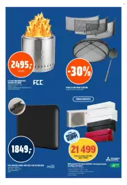 Coop Obs kundeavis Side 2: Mitsubishi Kaiteki 6600 varmepumpe €21.499,00, Fcc volcano smokeless medium båltønne €2.495,00