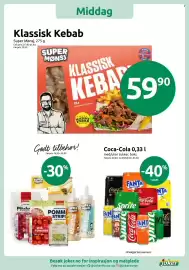 Joker kundeavis uke 38 Side 6: Klassisk Kebab €59,90, Coca-Cola 0,33 l €20,90