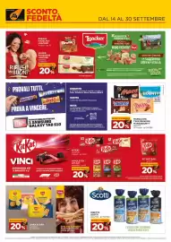 Volantino Alì Supermercati Pagina 1: Mars/Lion/Twix/Snickers/Mars/Bounty assortiti, Risette Scotti