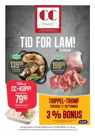 CC Mat kundeavis uke 38 Side 1: Ukens CC-Kupp! Medisterfarse €79,90