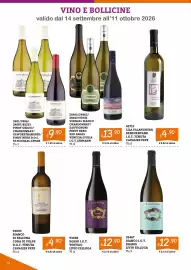 Volantino Zona Pagina 14: Bianco di Bellona Coda di Volpe €4,90, Rosso I.G.T. Vertigo Livio Felluga €12,90
