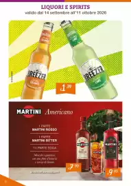 Volantino Zona Pagina 26: Breezer Zesty Orange €1,39, Martini Americano €7,90