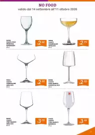 Volantino Zona Pagina 29: Calice Champagne Aria RCR €2,90, Calice vino bianco essential rcr €2,90