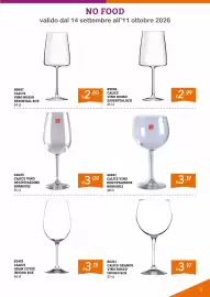 Volantino Zona Pagina 31: Calice vino degustazione Bormioli €3,09, Calice vino rosso essential rcr €2,90