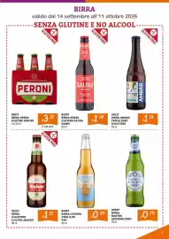 Volantino Zona Pagina 9: Birra s/glutine mahou €1,15, Birra senza glutine Daura Damm €1,49