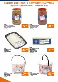 Volantino Zona Pagina 6: Filetti di alici marinate +Performance €13,99, Polpo al naturale €63,99