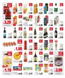 Volantino PrestoFresco Pagina 6: Olio extra vergine di oliva vivace colavita €4,99, Santhè limone/pesca Sant'Anna €0,89
