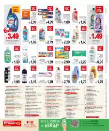 Volantino PrestoFresco Pagina 8: Ricarica sgrassatore universale Chanteclair €1,68, Detersivo pavimenti classico Ajax €1,69