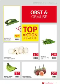 Transgourmet Flugblatt woche 38 Seite 17: Champignon KL.1 €4,79, Bananen Grün Kl. 1 €1,79